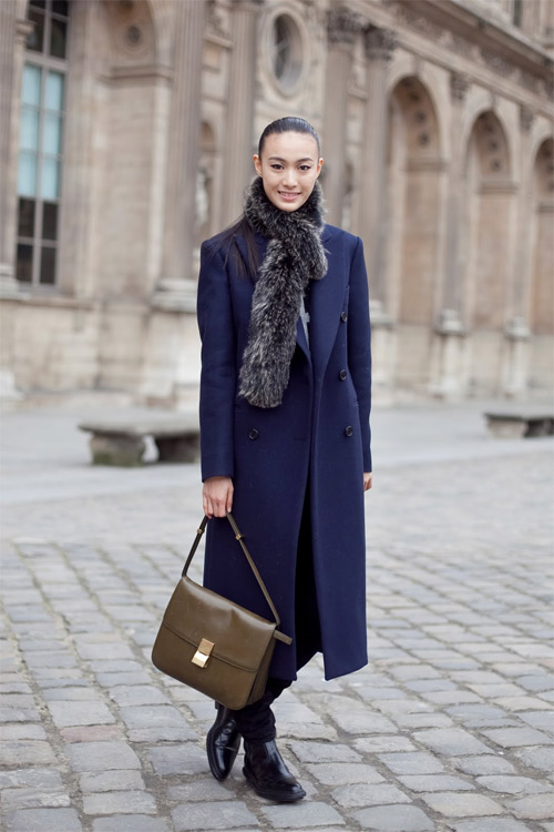 Chân dài Trung Quốc mặc đẹp trên phố Tây - 17