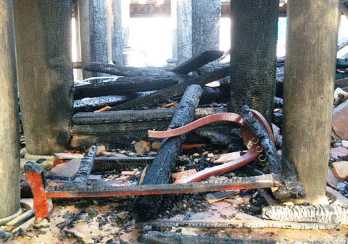 Bộ Công an vào cuộc vụ cháy đền thờ Lê Lai - 4