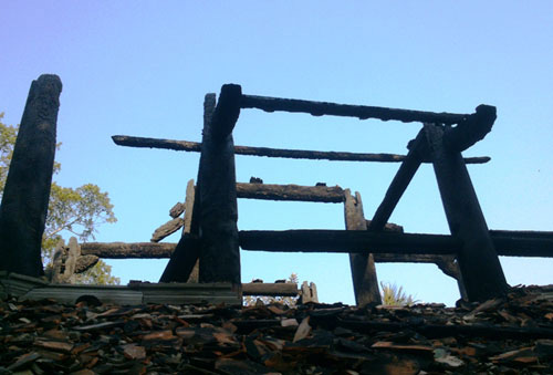 Bộ Công an vào cuộc vụ cháy đền thờ Lê Lai - 6