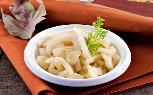 Lạ miệng với củ thì là om rượu giấm - 5