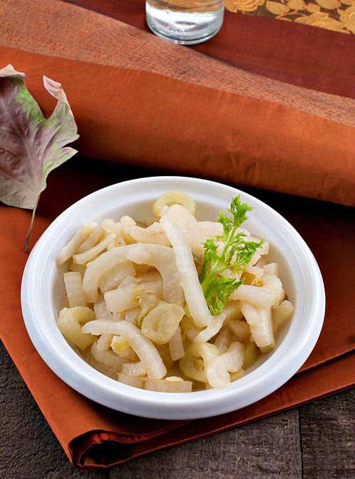 Lạ miệng với củ thì là om rượu giấm - 6