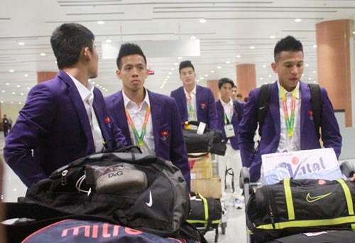 U23 Việt Nam ngủ nướng sau hành trình dài - 1