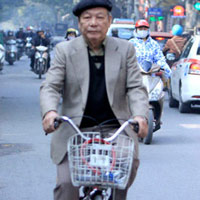 Thời trang - Hà Nội: Xe ôm, bảo vệ đều thanh lịch với vest