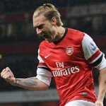 Bóng đá - Arsenal: Khi Bendtner cũng biết ghi bàn