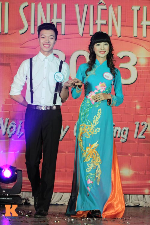 Nữ sinh Du lịch đăng quang Hoa khôi Nhân văn - 2