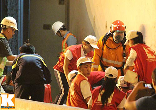 Diễn tập PCCC, cứu hộ tại hầm vượt sông Sài Gòn - 8