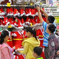 Thị trường - Tiêu dùng - Hết cảnh người bán hốt bạc mùa Noel