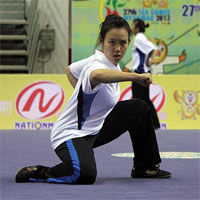 Thể thao - Wushu VN tiếp tục đợi vàng từ các hot girl