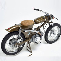 Ô tô - Xe máy - Honda Super Cub hóa thân thành xe đua bùn đất