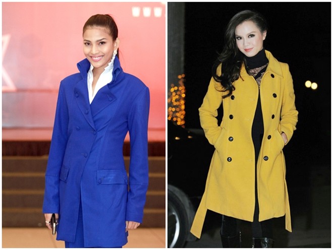 Măng tô sắc màu đang ngập showbiz Việt - 17