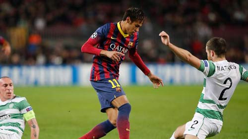 Barca – Celtic: Đêm hội của Neymar - 1