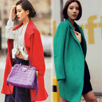 Thời trang công sở - Mẹo chọn áo dạ suông cho phụ nữ thấp bé