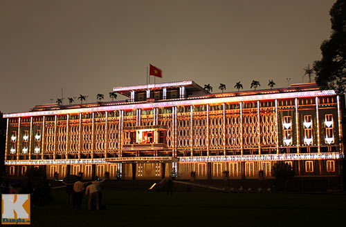 Độc đáo ánh sáng 3D tại Dinh Thống Nhất - 5