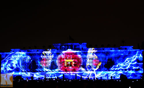 Độc đáo ánh sáng 3D tại Dinh Thống Nhất - 8