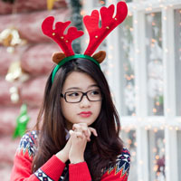 Bạn trẻ - Cuộc sống - "Cô gái vàng" dancesport rạng rỡ đón noel