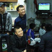 Bóng đá - NHM thủ đô chịu mưa rét cổ vũ U23 Việt Nam