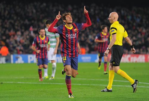 Neymar đang thay thế hoàn hảo Messi - 1