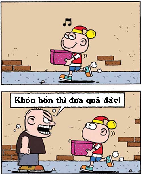 Truyện tranh: Món quà khó... nhai - 3