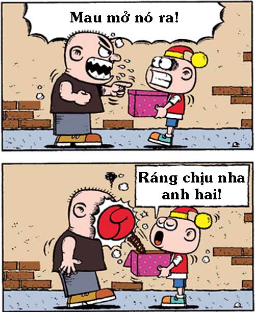 Truyện tranh: Món quà khó... nhai - 4