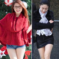 Thời trang công sở - Phục tài chịu rét của thiếu nữ Thủ đô!