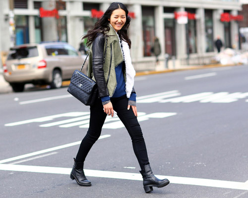 10 người mẫu ra phố ăn mặc siêu "chất" - 6