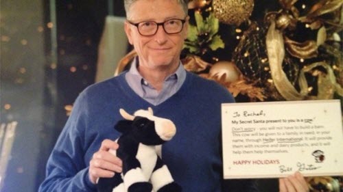 Bất ngờ vì được Bill Gates tặng quà Noel - 1