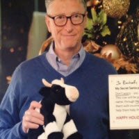 Bất ngờ vì được Bill Gates tặng quà Noel