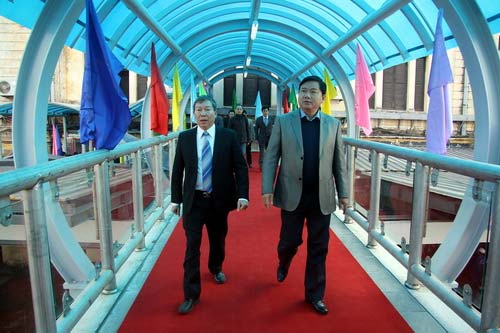 BT Thăng và cầu vượt xây siêu nhanh trong ga HN - 3