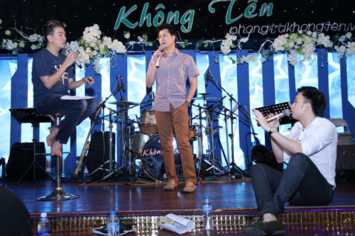 Mr Đàm chân trần tập luyện show Noel - 3
