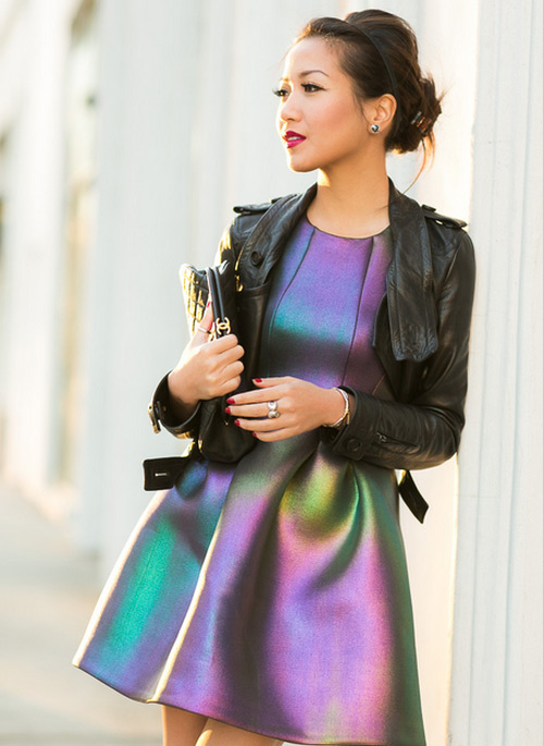 Cô gái Việt mồ côi nổi tiếng nhờ mặc đẹp - 4