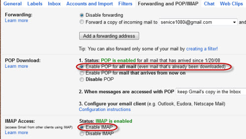 Quản lý Gmail, Yahoo! Mail, Hotmail bằng Outlook 2013 - 1