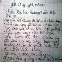 Giáo dục - du học - Xúc động thư của cậu bé mồ côi gửi ông già Noel