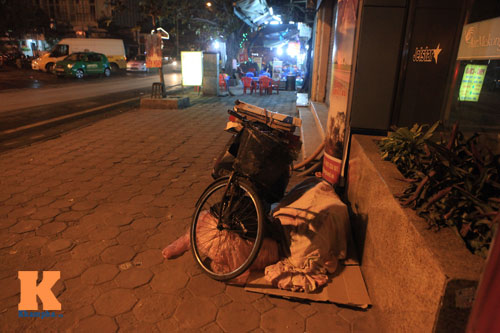 Những mảnh đời vô gia cư trong đêm đông lạnh Thủ đô - 15