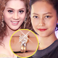 Ca nhạc - MTV - Nhẫn đính hôn "lóa mắt" của sao Việt