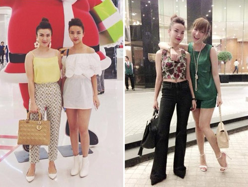 Street style "chuẩn" của Yến Trang, Yến Nhi - 12