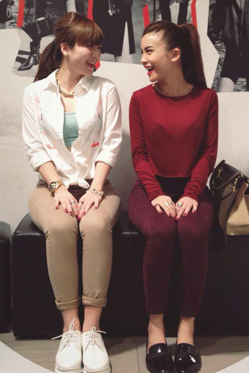 Street style "chuẩn" của Yến Trang, Yến Nhi - 2