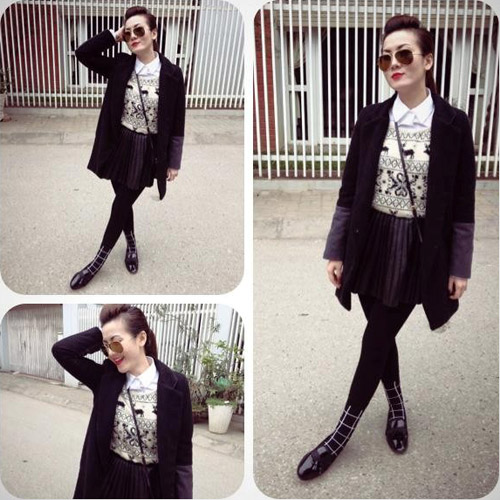 Street style "chuẩn" của Yến Trang, Yến Nhi - 5