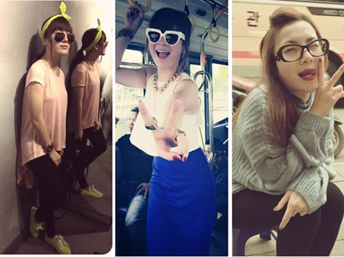 Street style "chuẩn" của Yến Trang, Yến Nhi - 8