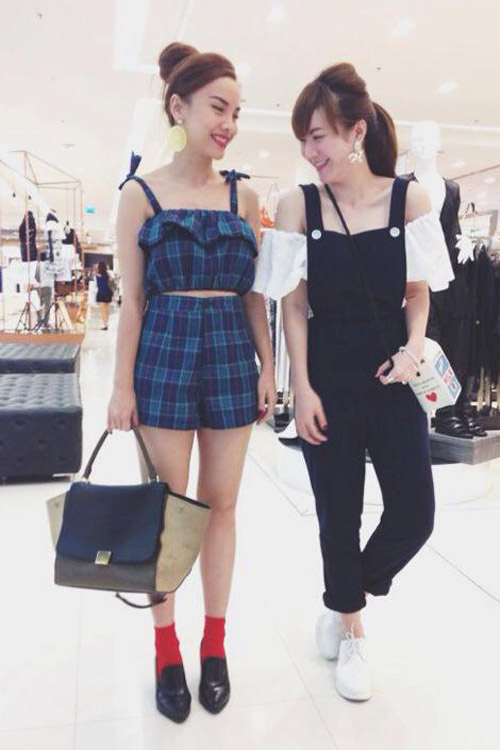 Street style "chuẩn" của Yến Trang, Yến Nhi - 6
