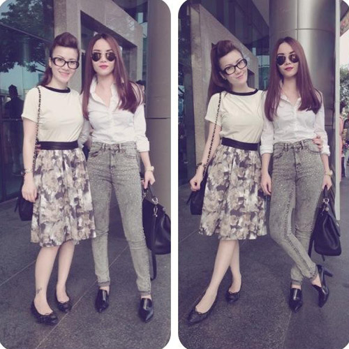 Street style "chuẩn" của Yến Trang, Yến Nhi - 5