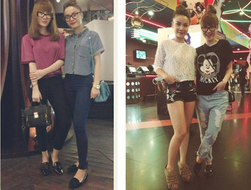Street style "chuẩn" của Yến Trang, Yến Nhi - 7