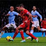 Bóng đá - Liverpool &quot;làm xiếc&quot; trước khung thành Man City