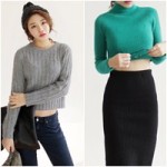 Thời trang công sở - Mặc croptop sành điệu ngày đông