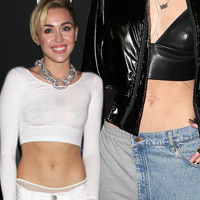 Miley Cyrus mặc áo hở eo đẹp nhất thế giới