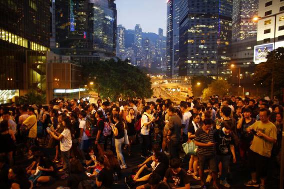 Những điều chỉ có trong biểu tình ở Hong Kong - 1