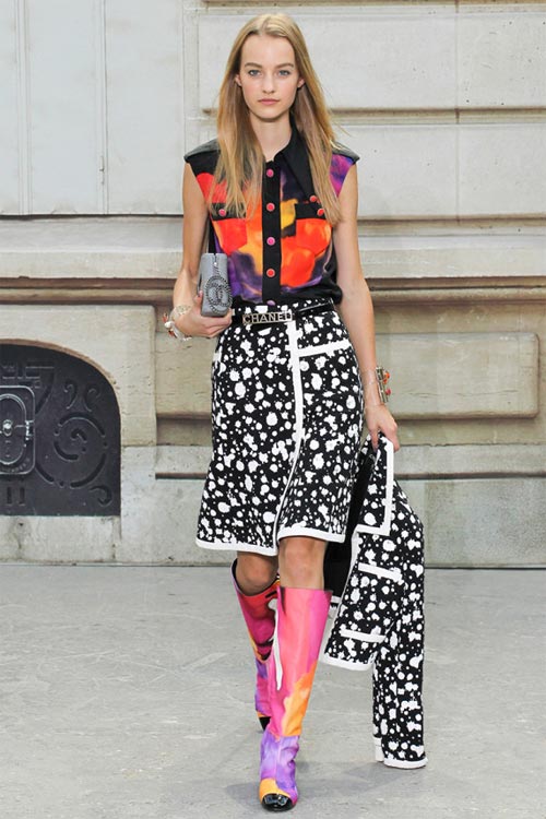 Dàn chân dài của Chanel hăng hái biểu tình - 8