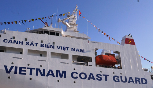 Chùm ảnh: Tàu cảnh sát biển 8002 trước giờ hạ thủy - 6