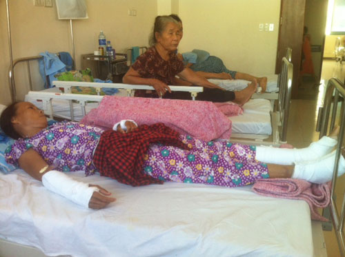 Bảo chồng đi nấu cơm, vợ bị đánh gãy tứ chi - 1