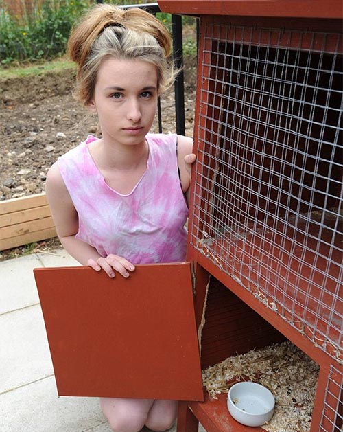 3 thanh niên khoe clip hành hạ thỏ dã man - 3