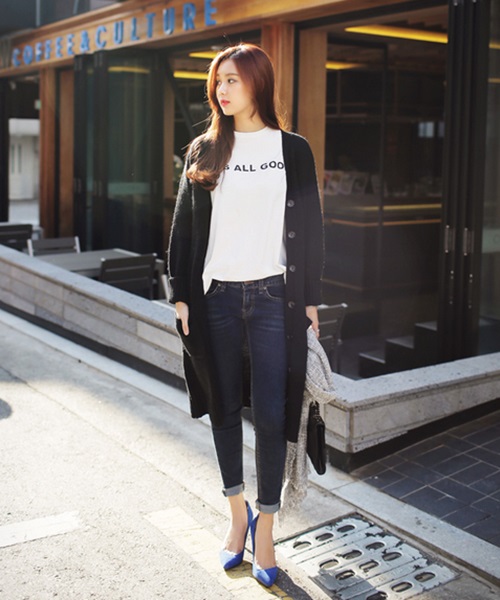 Ngày lạnh "chất chơi" với đen và xám - 2